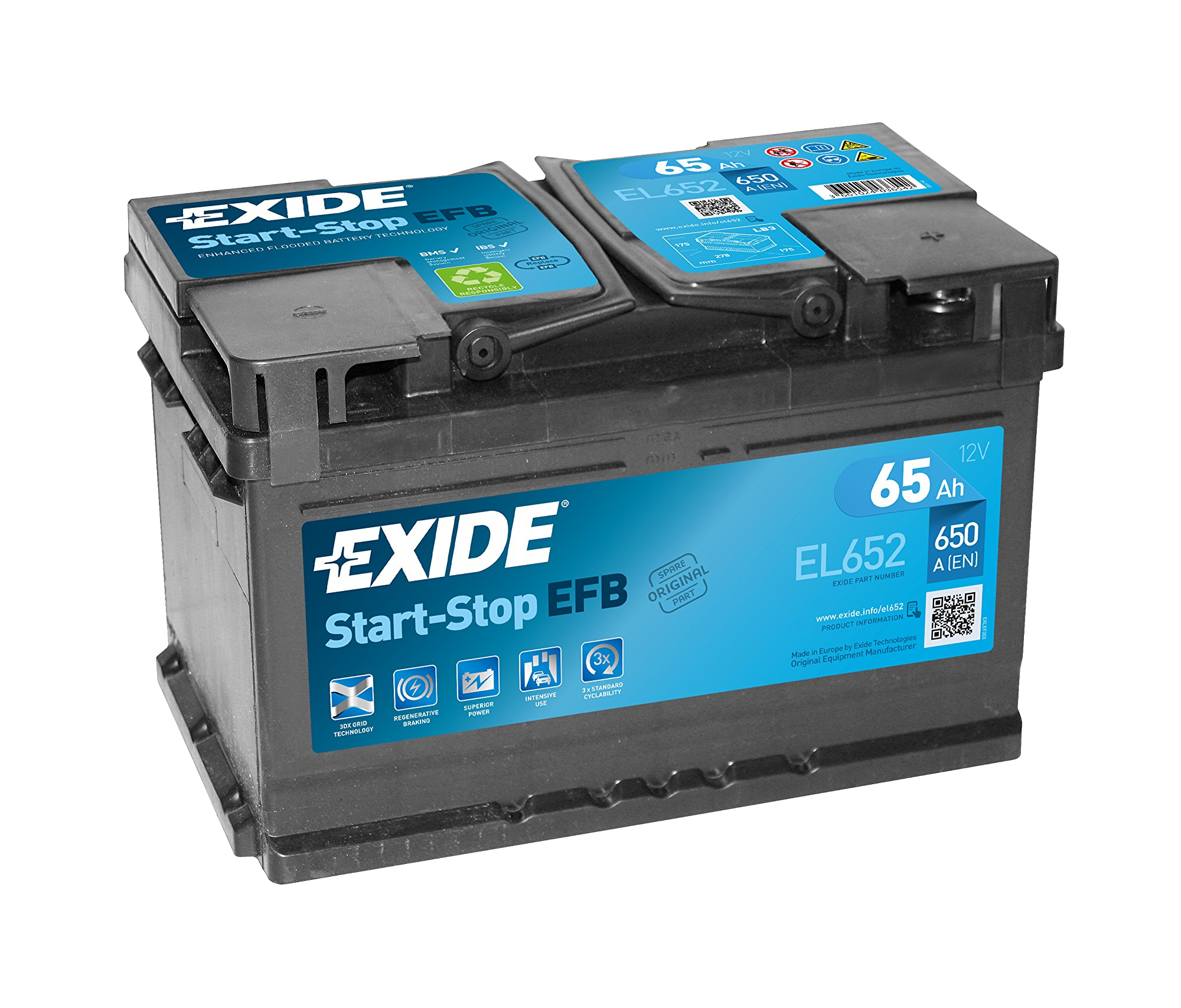 Exide Start-Stop EFB EL652